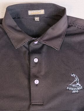 Peter Millar Summer Comfort Men's XL Pinehurst 1895 Embroidered Performance Polo